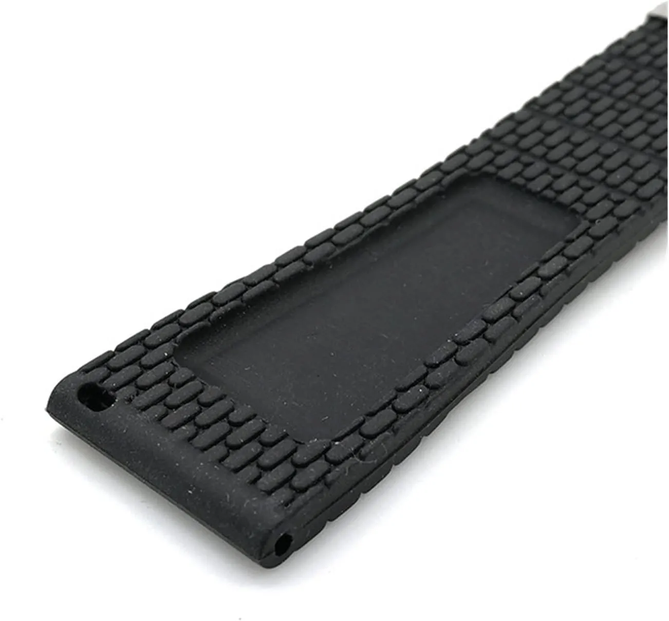 CAREG Quick Release Silicone Rubber Watchband 18mm 20mm 22mm 24mm Compatible With Jacques Lemans Strap Wrist Belt Bracelet Durable