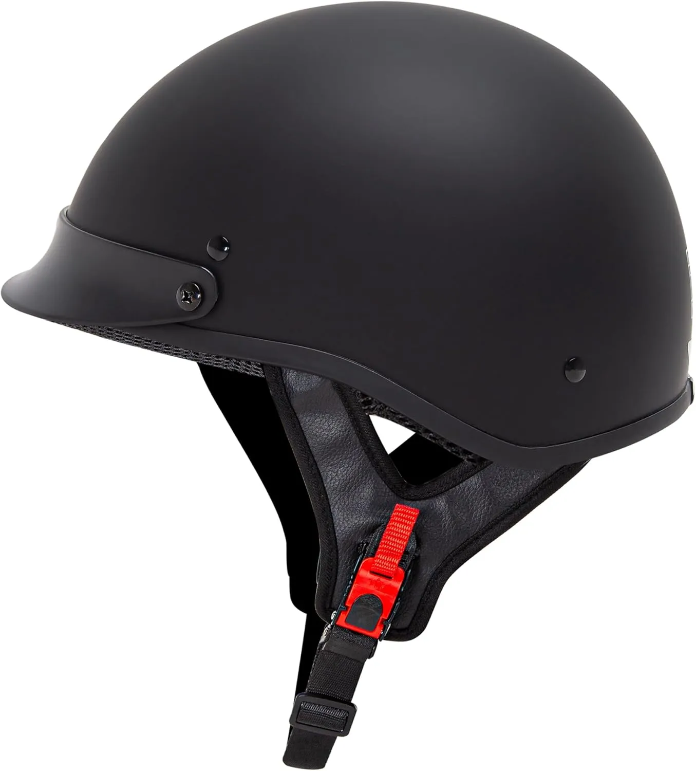Cartman Cruiser Scooter Motorcycle Half Face Helmet,Matte Black Graphics, DOT Approved for Bike Scooter ATV UTV Chopper, Medium