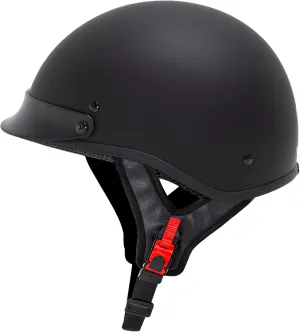 Cartman Cruiser Scooter Motorcycle Half Face Helmet,Matte Black Graphics, DOT Approved for Bike Scooter ATV UTV Chopper, Medium