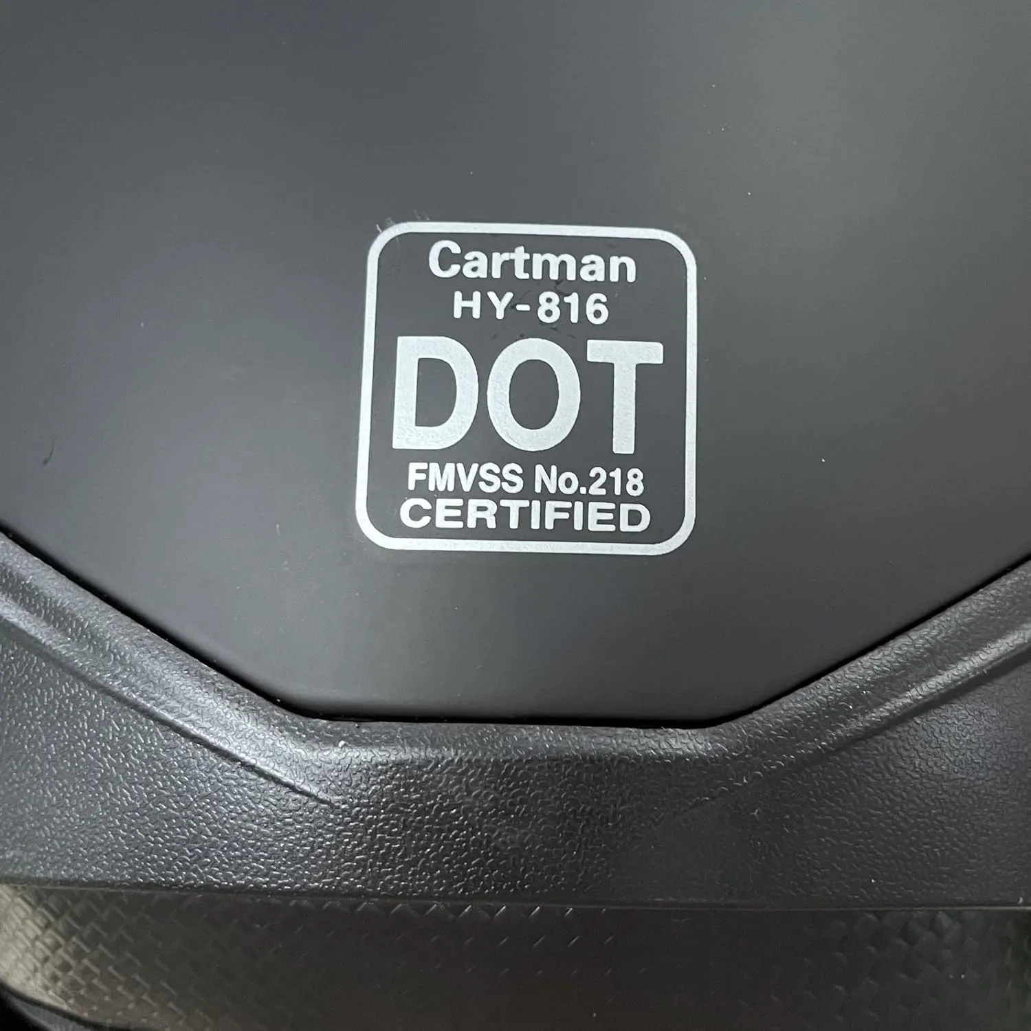 Cartman Motorcycle Open Face Helmet with Sun Visor Quick Release Buckle, DOT Approved, Large
