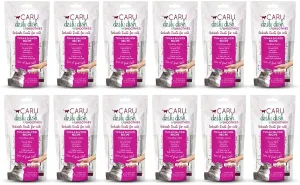 Caru - Daily Dish Smoothies - Lickable Tuna & Salmon Cat Treat - 4 Pouches per Pack - Pack of 12