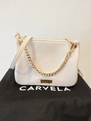 Carvela white crossbody bag