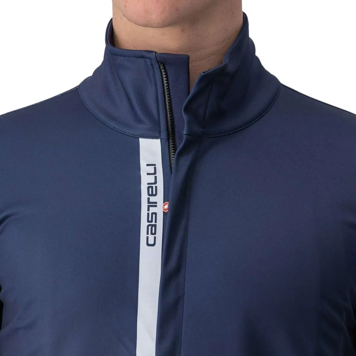 CASTELLI Men’s Entrata Jacket, Windproof Fleece Road & Gravel Cycling Jacket