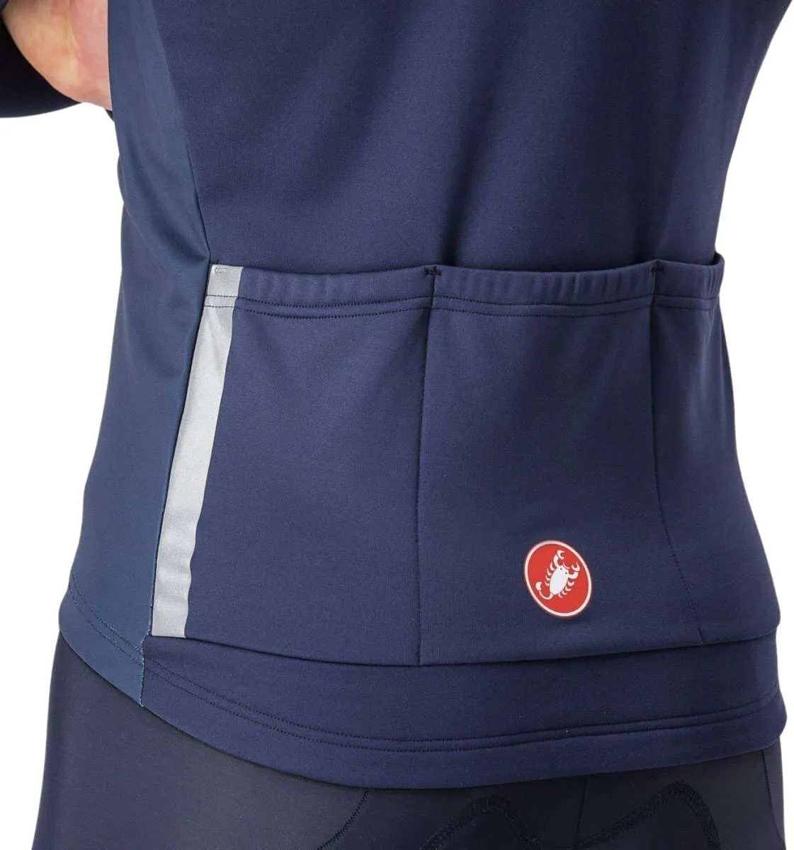 CASTELLI Men’s Entrata Jacket, Windproof Fleece Road & Gravel Cycling Jacket
