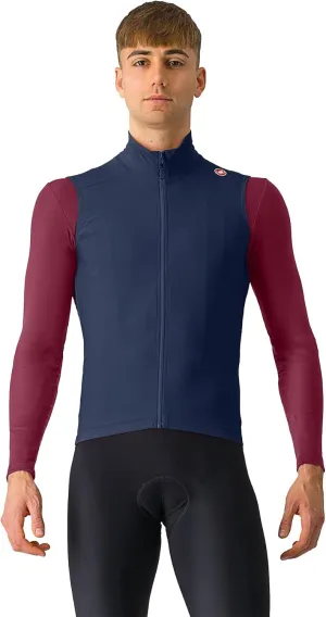 CASTELLI Men’s Espresso Vest, Windproof Shell Vest for Road Cycling & Gravel Biking