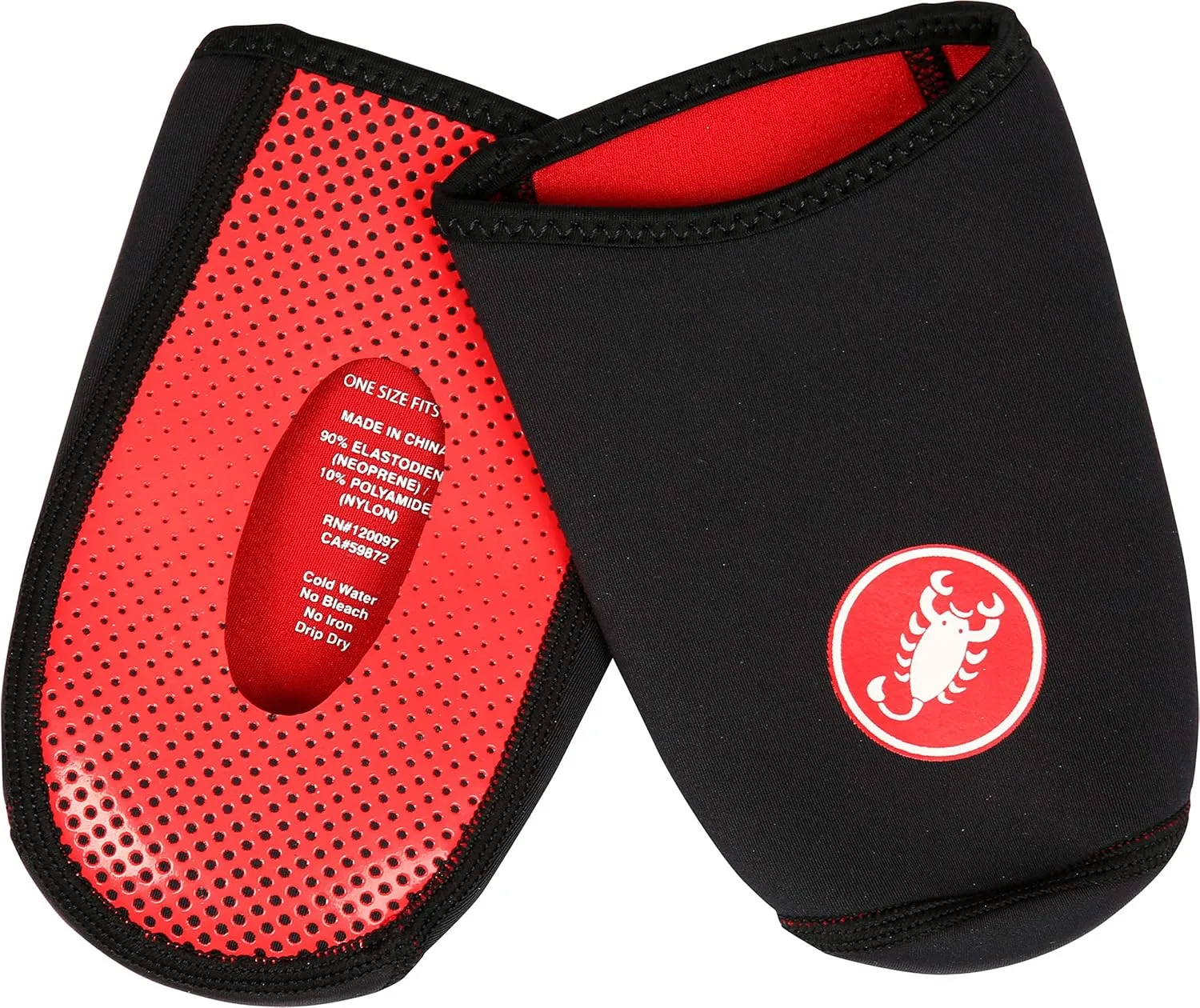 CASTELLI Toe Thingy 2, Neoprene Windproof, Cycling Half Shoe Warmer, Overshoes for Road Cycling & Mountain Biking