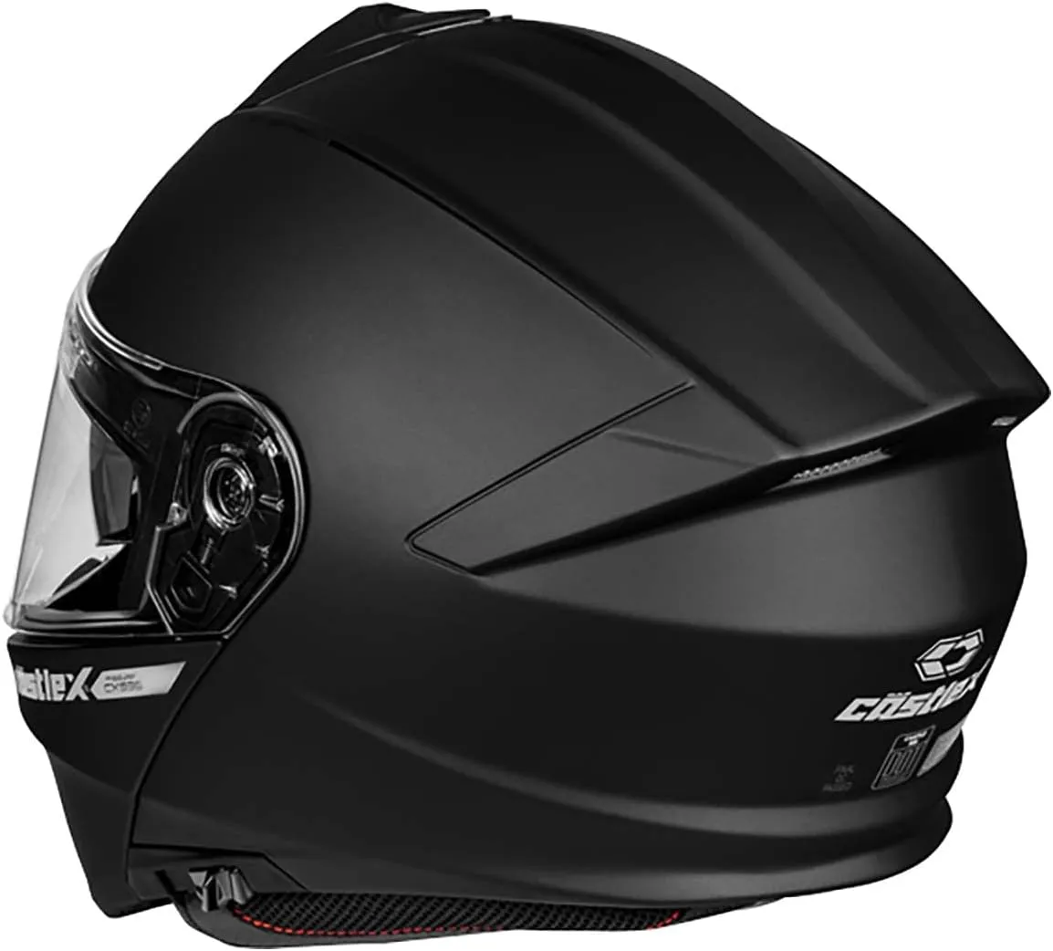 Castle X CX935 Modular Electric Snow Helmet (Matte Black - Large)