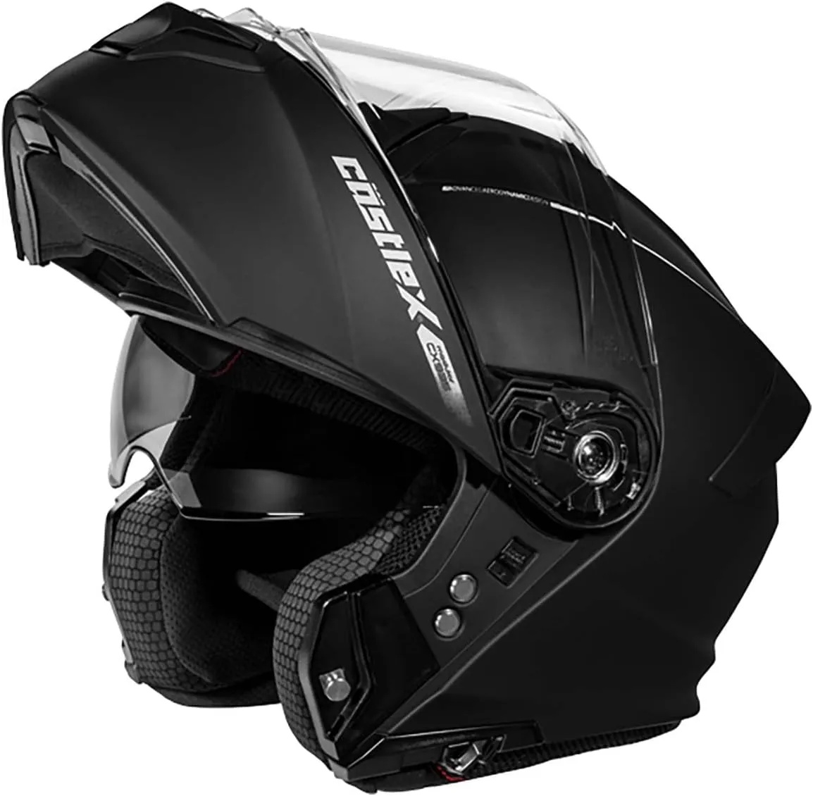 Castle X CX935 Modular Electric Snow Helmet (Matte Black - Large)