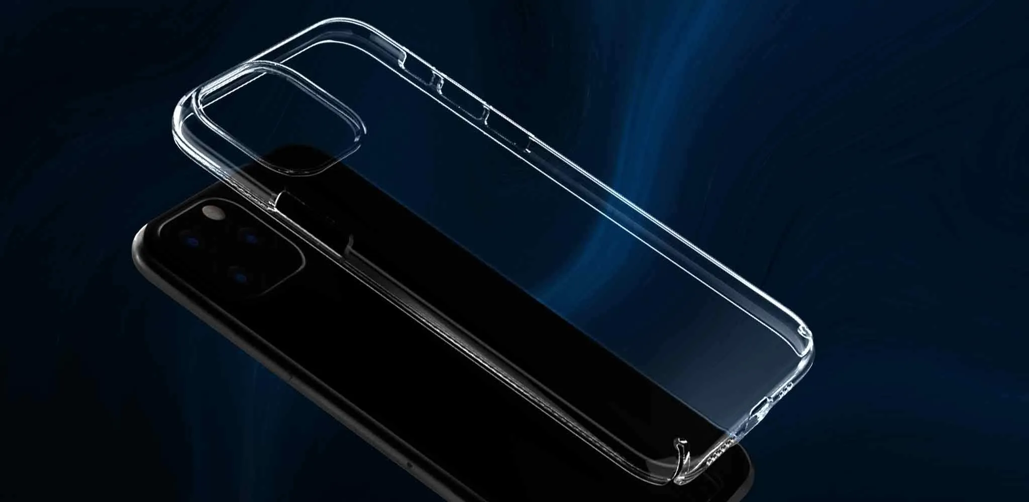Caudabe Lucid Clear Ultra Slim Crystal Clear Hardshell Case For iPhone 11 Pro