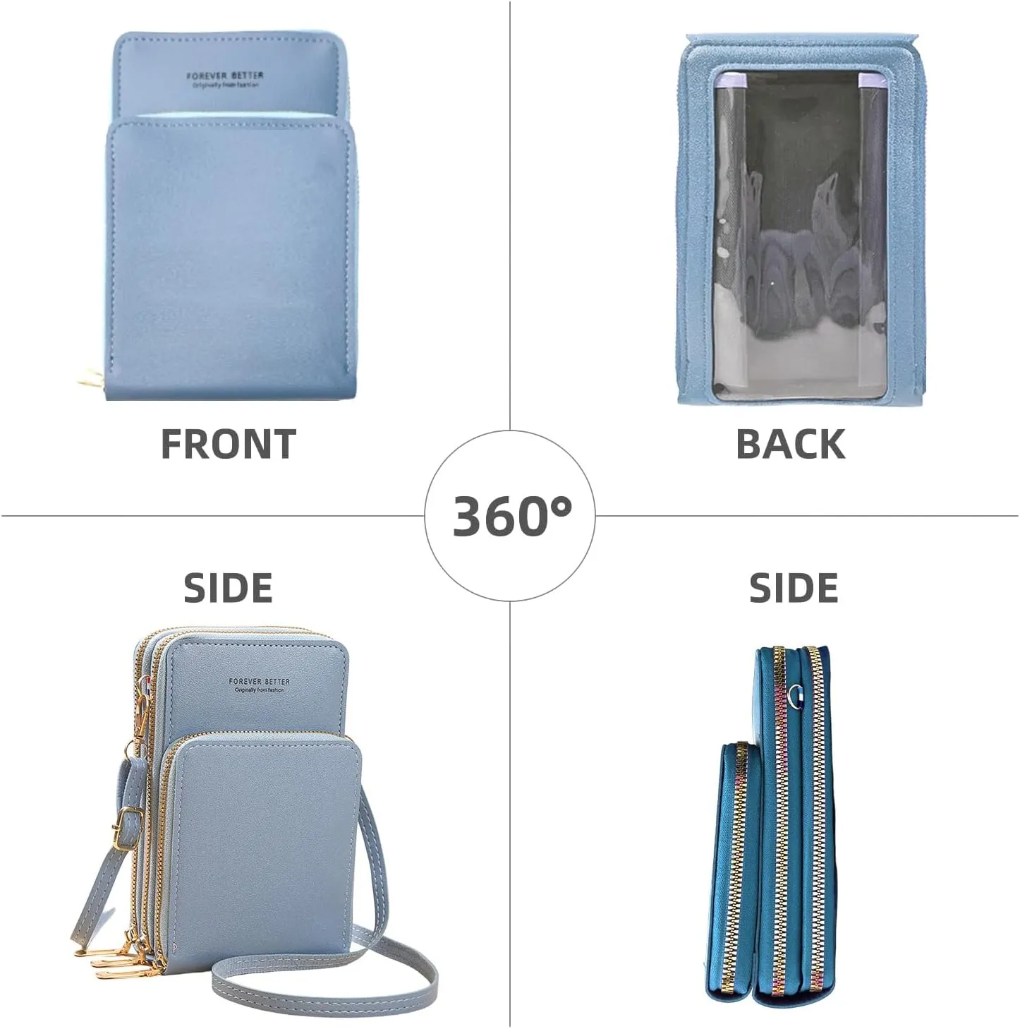Cell Phone Crossbody Wallet