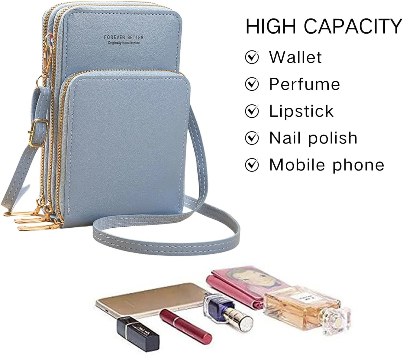 Cell Phone Crossbody Wallet