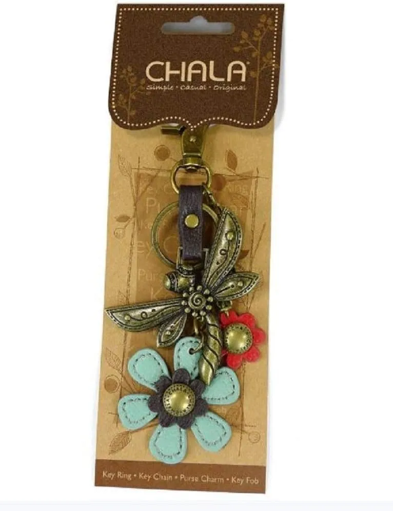 CHALA Purse Charm, Key Fob, keychain Decorative Accessories, Metal Charming Keychain