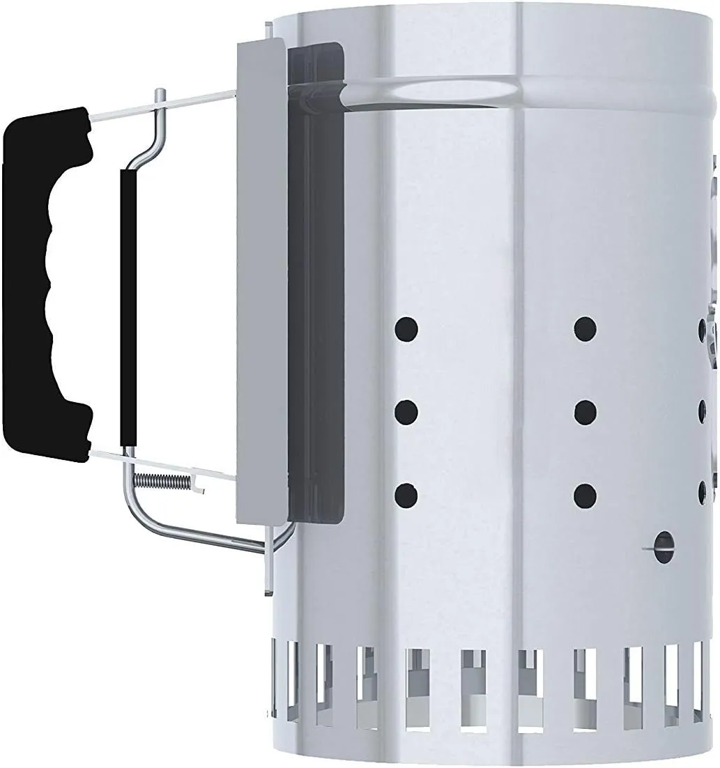 Char-Griller 19586 Charcoal Chimney Starter, Stainless