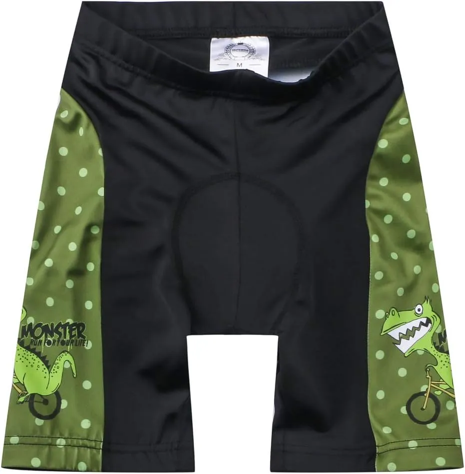 Children Cycling Bike Shorts Bicycle Riding Half Pants 3D Gel Padded Cycle Wear Tights