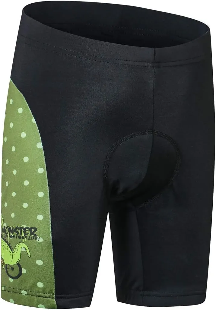 Children Cycling Bike Shorts Bicycle Riding Half Pants 3D Gel Padded Cycle Wear Tights