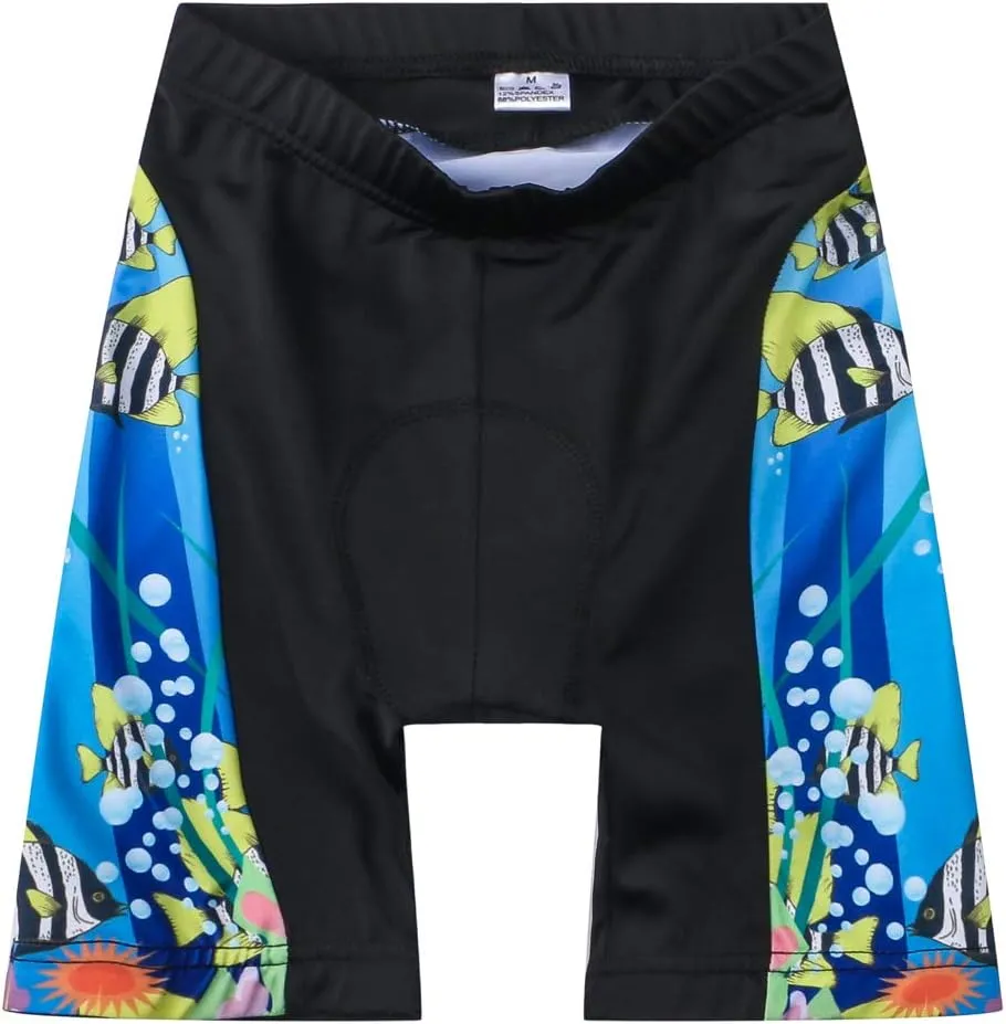 Children Cycling Bike Shorts Bicycle Riding Half Pants 3D Gel Padded Cycle Wear Tights