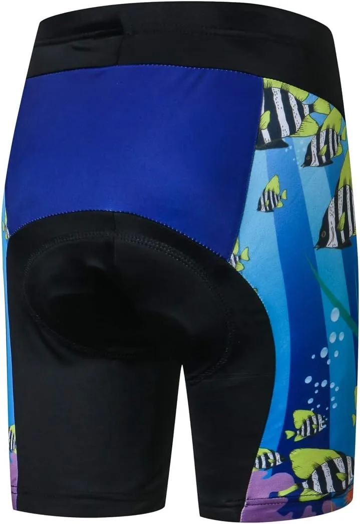 Children Cycling Bike Shorts Bicycle Riding Half Pants 3D Gel Padded Cycle Wear Tights