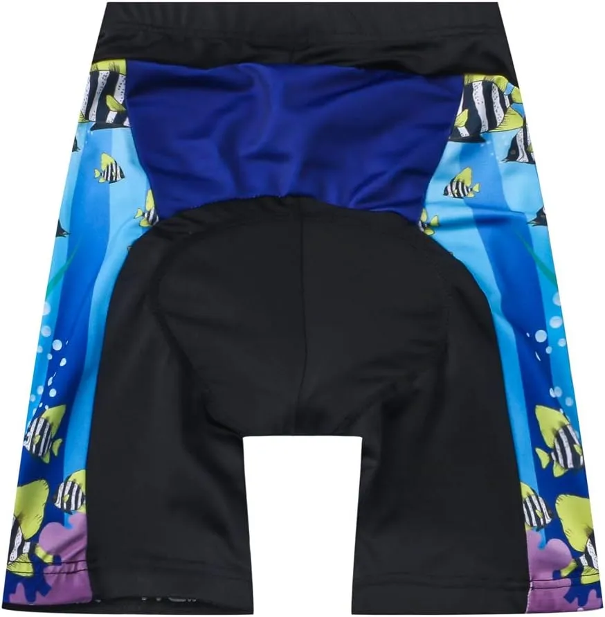 Children Cycling Bike Shorts Bicycle Riding Half Pants 3D Gel Padded Cycle Wear Tights