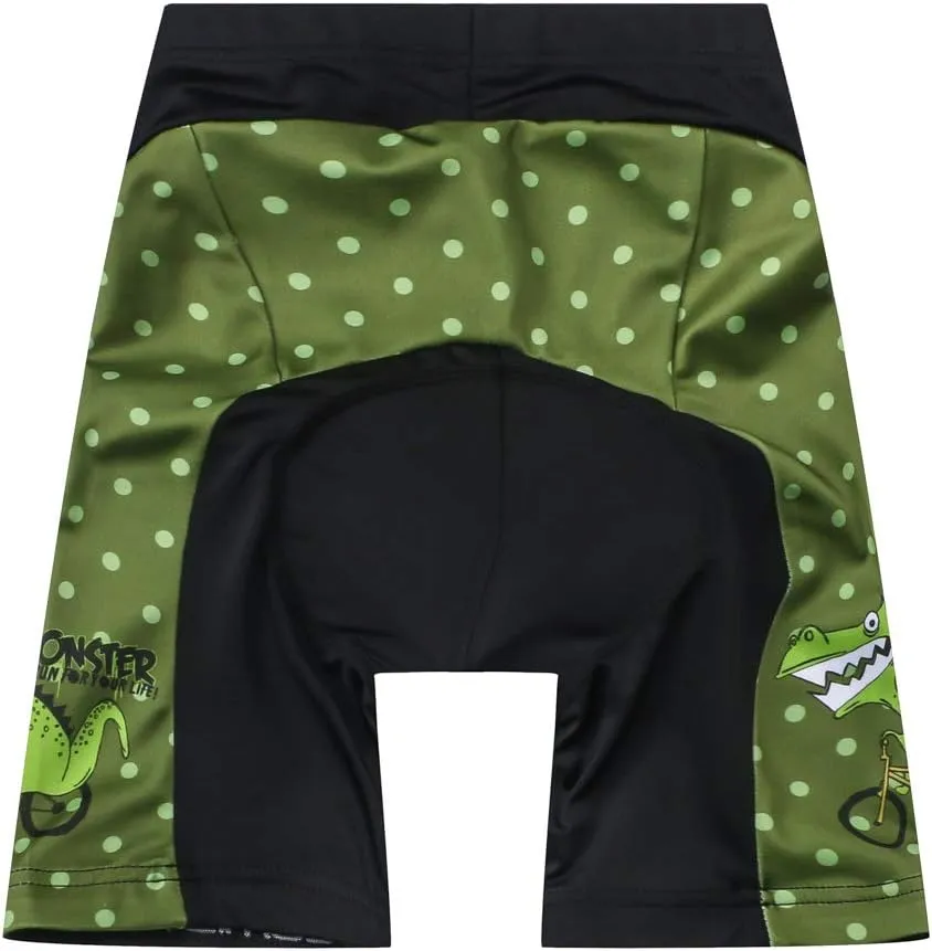 Children Cycling Bike Shorts Bicycle Riding Half Pants 3D Gel Padded Cycle Wear Tights