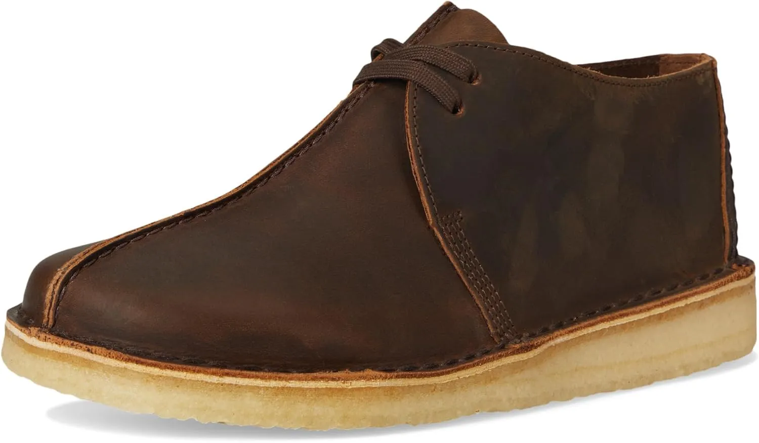 Clarks Men's Desert Trek Wolf Suede Shoes