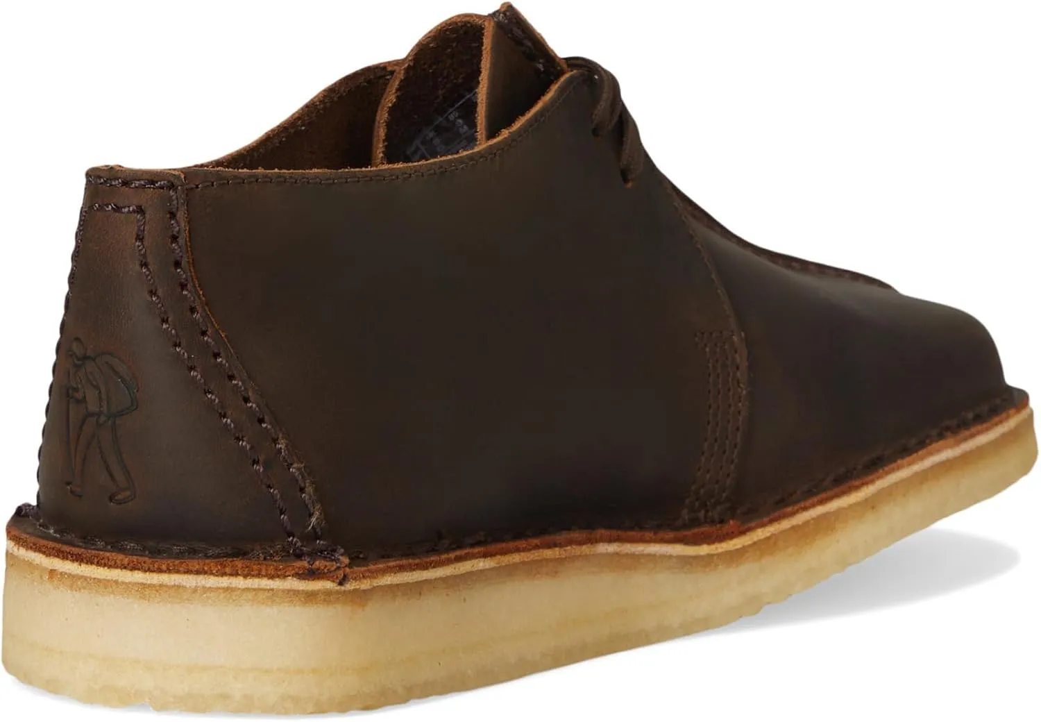 Clarks Men's Desert Trek Wolf Suede Shoes