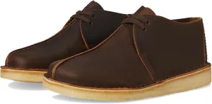 Clarks Men's Desert Trek Wolf Suede Shoes