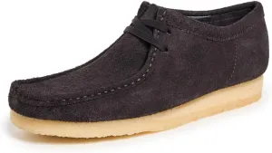 Clarks Men's Suede Wallabee Boots, Brown Slate Suede, 9.5 Medium US