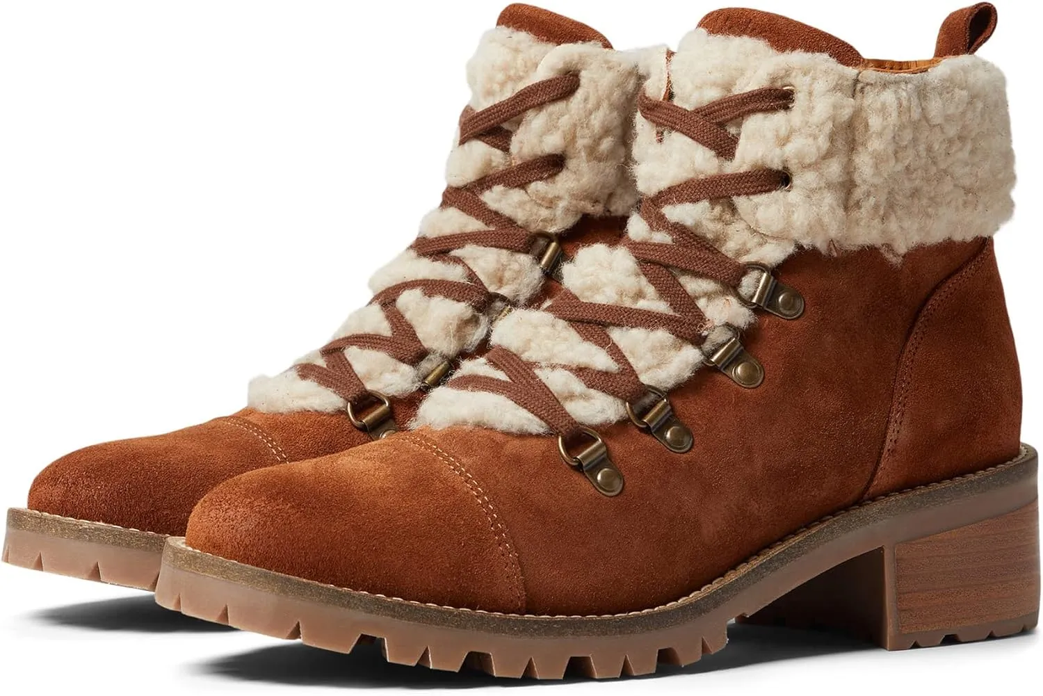 Clarks Roseleigh Sky Dark Tan Suede 5.5 B (M)