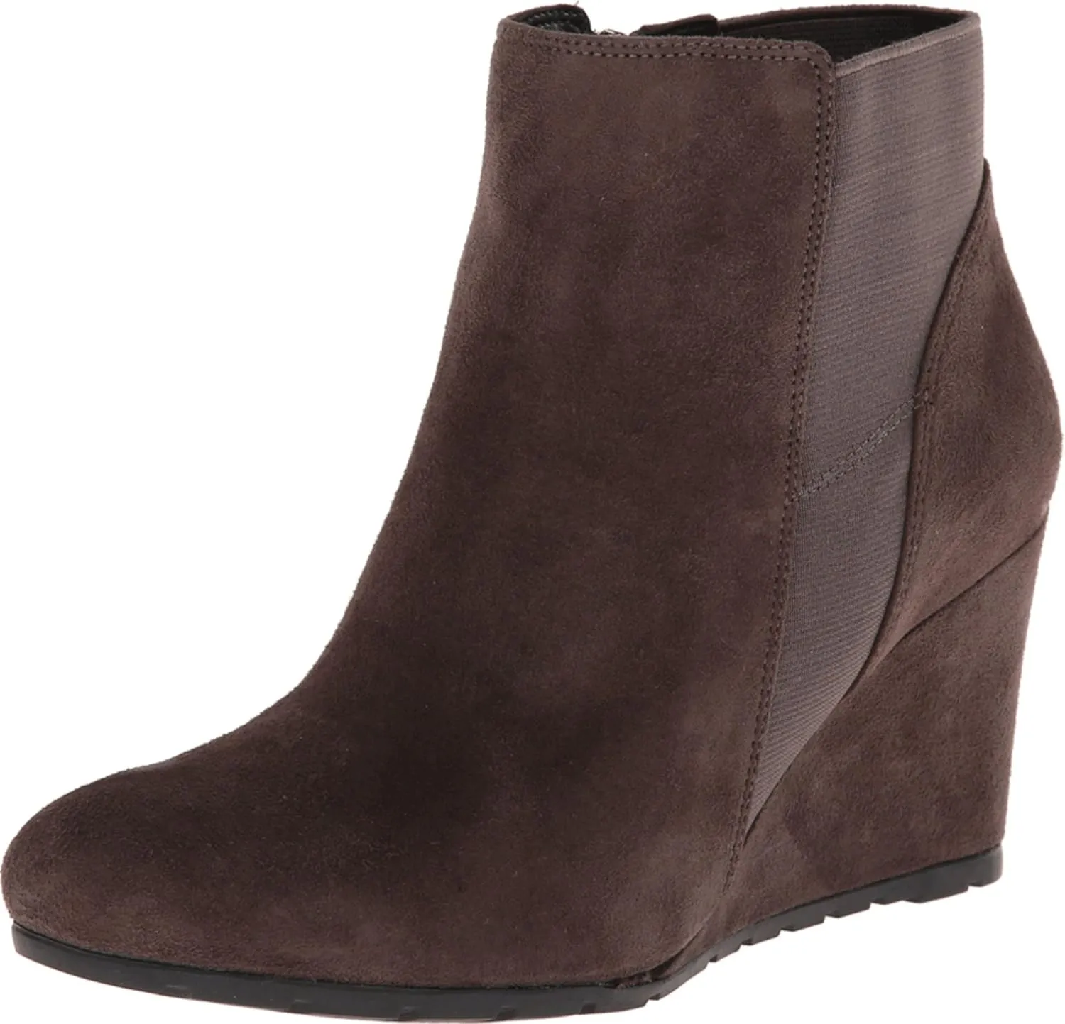 Clarks Rosepoint Bell Womens Grey Suede Boot 7-MEDIUM