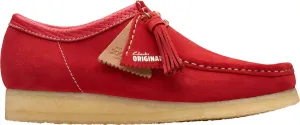 Clarks Wallabee Mens Red Suede 11.5