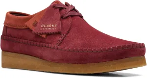 Clarks Weaver Oxblood Suede 8.5 D (M)