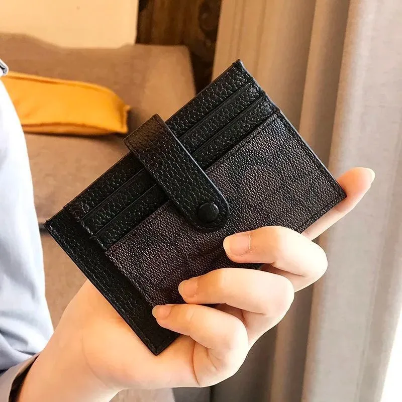 Classic Women's One-piece Mini Exquisite Design Card Holder