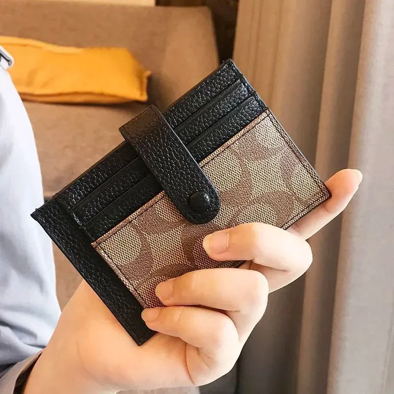Classic Women's One-piece Mini Exquisite Design Card Holder