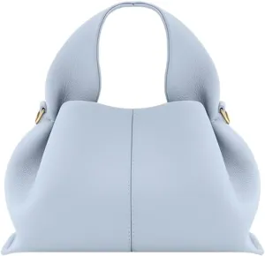 Cloud Shape Handbag and Purse Single Shoulder Crossbody Bag for Women (Blue,Large)