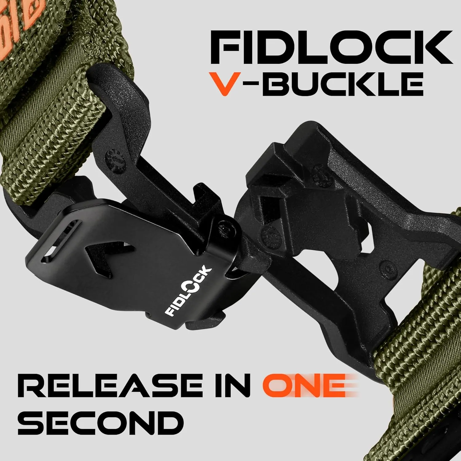 Compatible with Garmin Fenix 6X Pro Band - 26mm Quick Fit Rugged Strap with Magnetic Fidlock V-Buckle for Fenix 8 51mm/7X/7X Pro/6X/5X/5X Plus/3 HR/Tactix/Enduro/Instinct 2X/Quatix 3 6X 7X