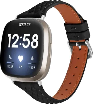 Compatible With Sense 2 Band Replacement, Quick Release Watch Strap Adjustable Business Watch Replacement Band for Versa 3/Sense/Versa 4/Sense 2