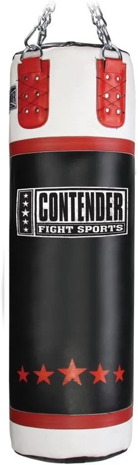 Contender Fight Sports Leather Boxing Punching Heavy Bag (Filled)
