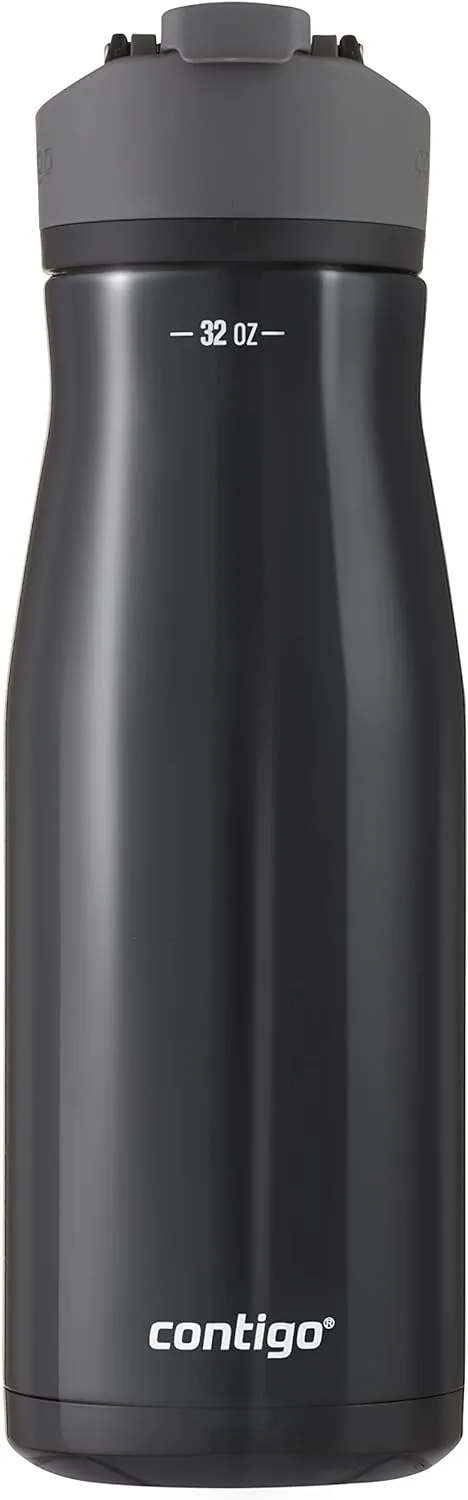 Contigo AUTOSEAL Licorice 32oz Water Bottle Ideal for biking cycling sports and outdoor excursions