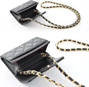 Conversion Kit (Insert Chain) for Chanel Card Holder Wallet On Chain, Silver Chain, 110cm.