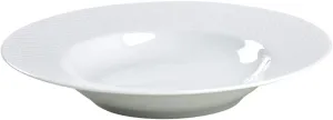 Crate & Barrel Tamiko Rimmed Soup Bowl