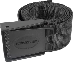 Cressi Weight Belt for Free Diving, Spear Fishing - Marseillaise - Nylon - Quick-Release Buckle - Designed in Italy
