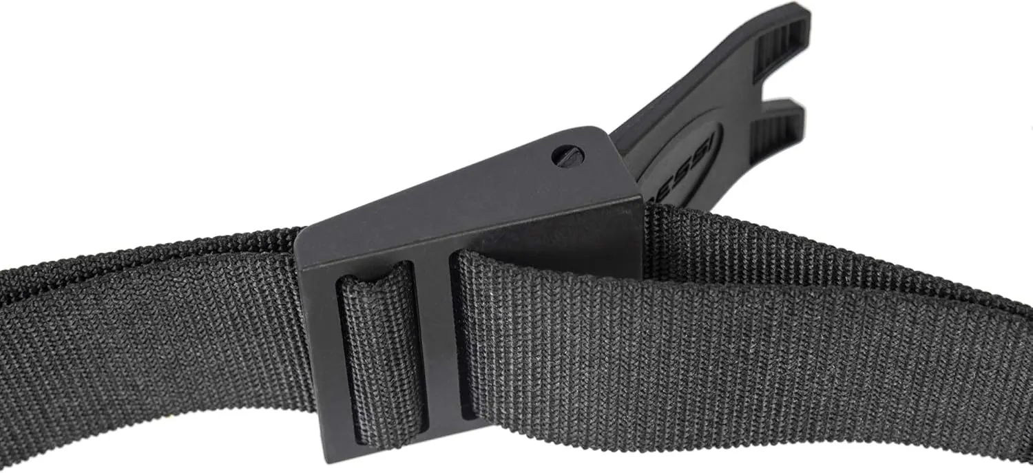 Cressi Weight Belt for Free Diving, Spear Fishing - Marseillaise - Nylon - Quick-Release Buckle - Designed in Italy