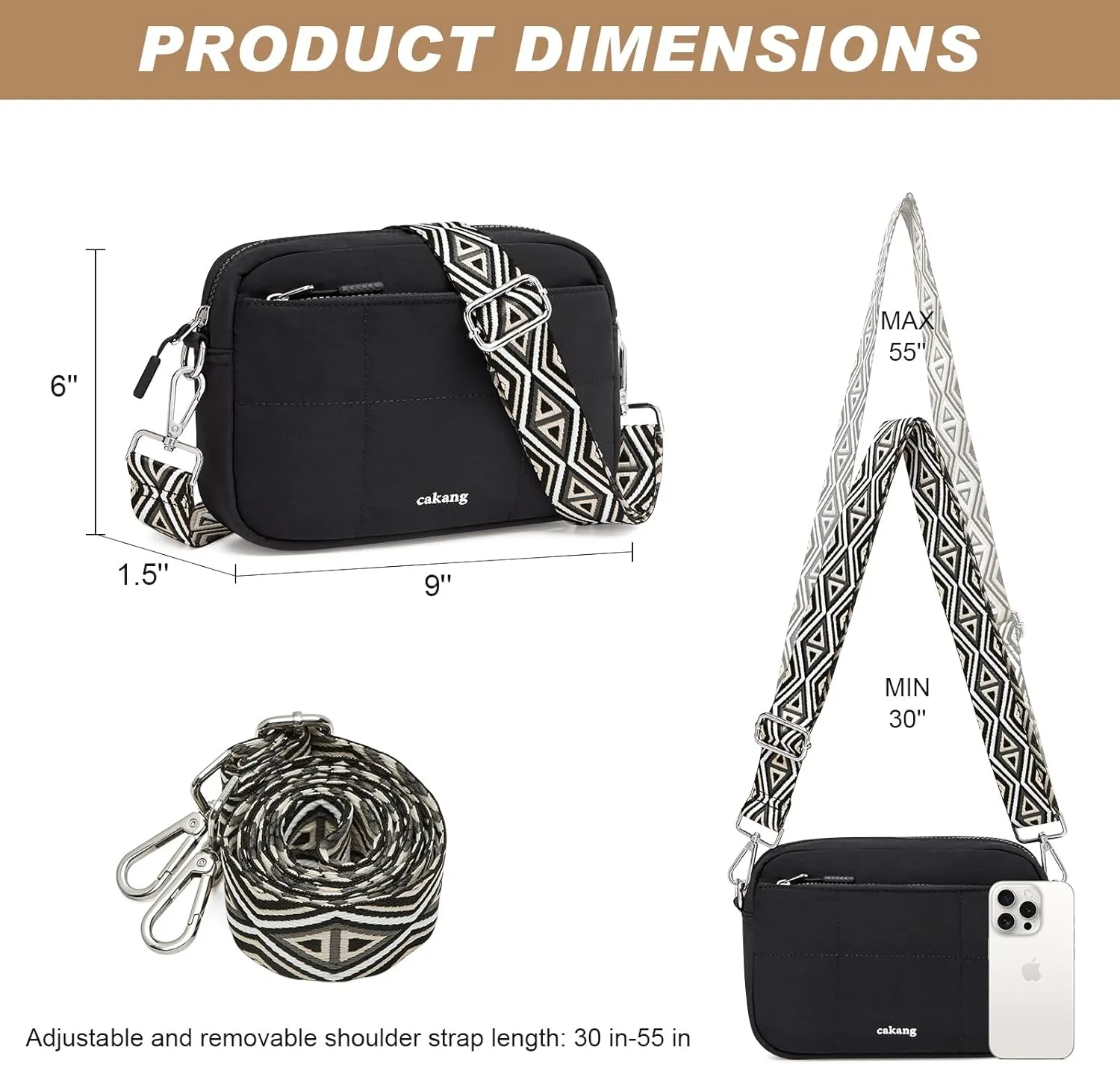 Crossbody Bags for Women Crossbody Purses Shoulder Bag Women's Cross body Handbags Adjustable Strap