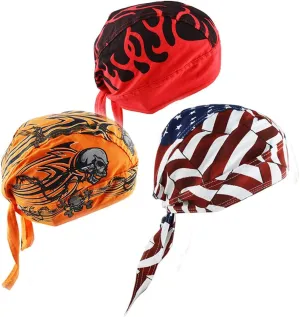 Cycling Doo RAG Skull Cap Hat Bandana Head Wrap Breathable Helmet Liner
