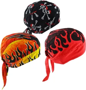 Cycling Doo RAG Skull Cap Hat Bandana Head Wrap Breathable Helmet Liner