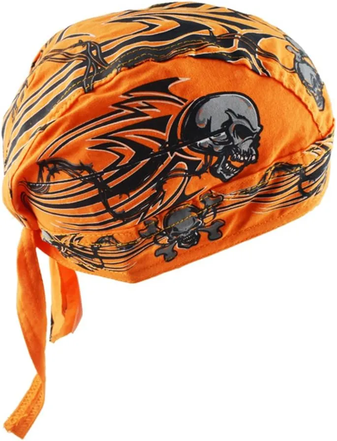 Cycling Doo RAG Skull Cap Hat Bandana Head Wrap Breathable Helmet Liner