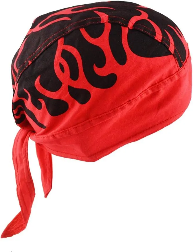 Cycling Doo RAG Skull Cap Hat Bandana Head Wrap Breathable Helmet Liner
