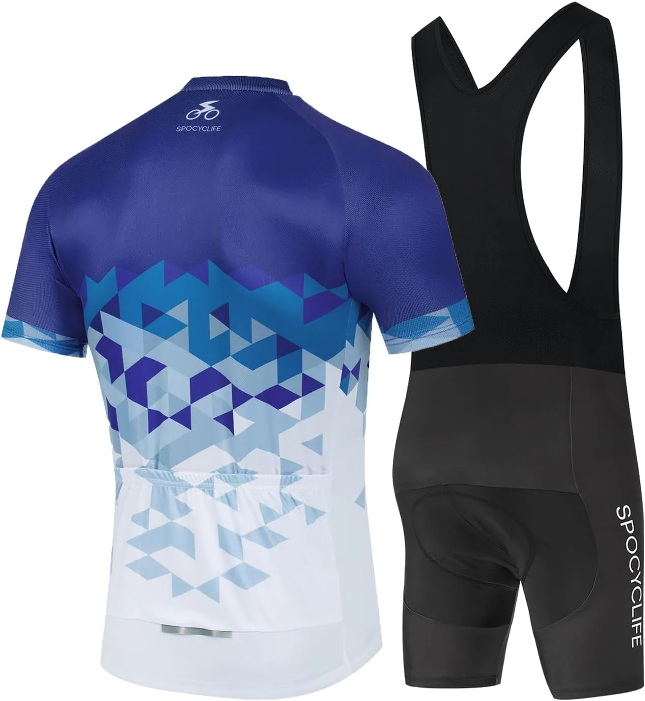 Cycling Jersey Set Men Short Sleeve Set MTB Cycling Bibs with Gel Padded Quick-Dry Summer men's cycling clothing