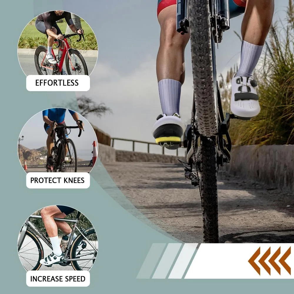 Cycling Shoes Cleats, Bike Cleats Self-Locking, Quick Release, Aerodynamic for Wahoo SpeedPlay Zero