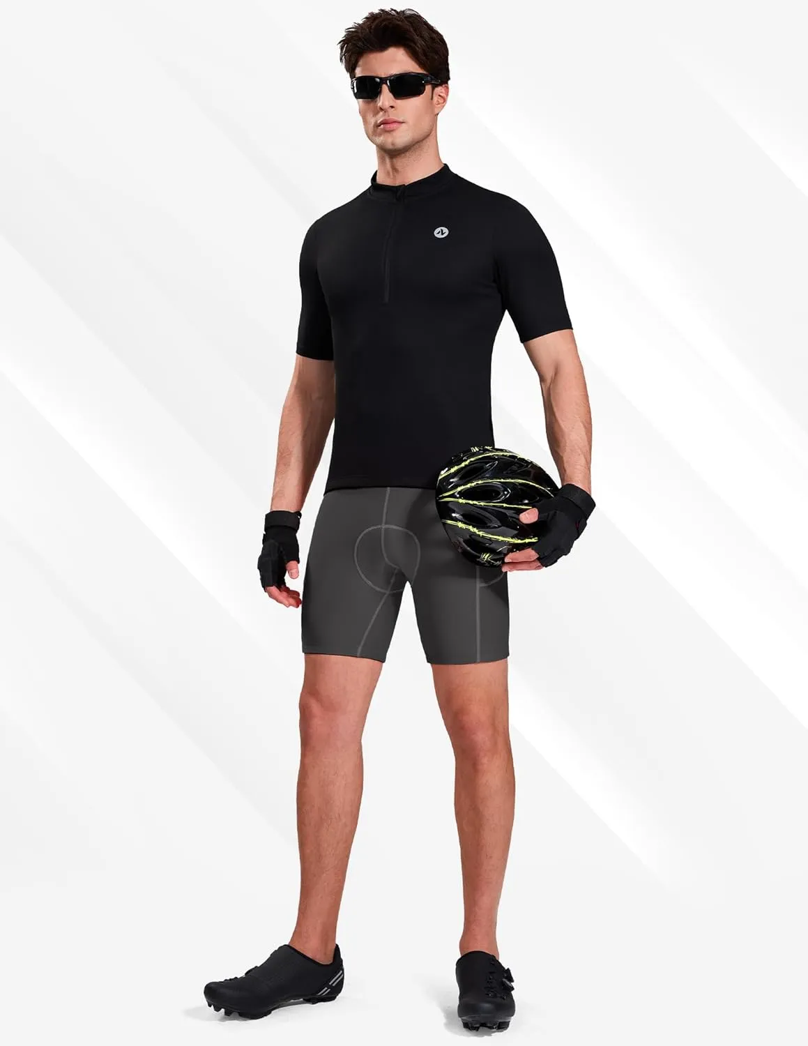 Cycling Underwear for Men Bike Shorts 4D Padded Biking Road Bicycle Biker MTB Liner Padding Shorts with Pockets